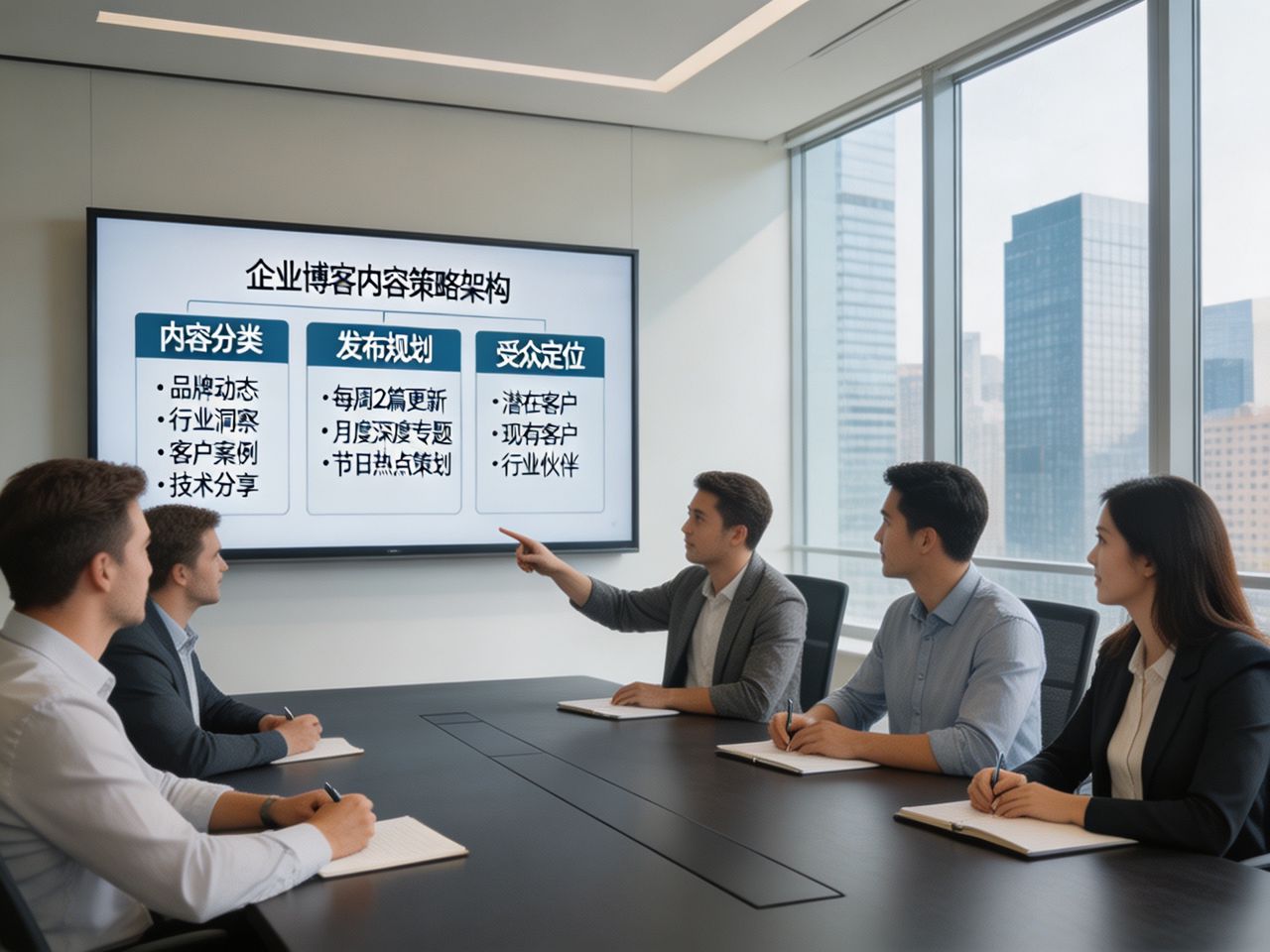 企业博客方案场景