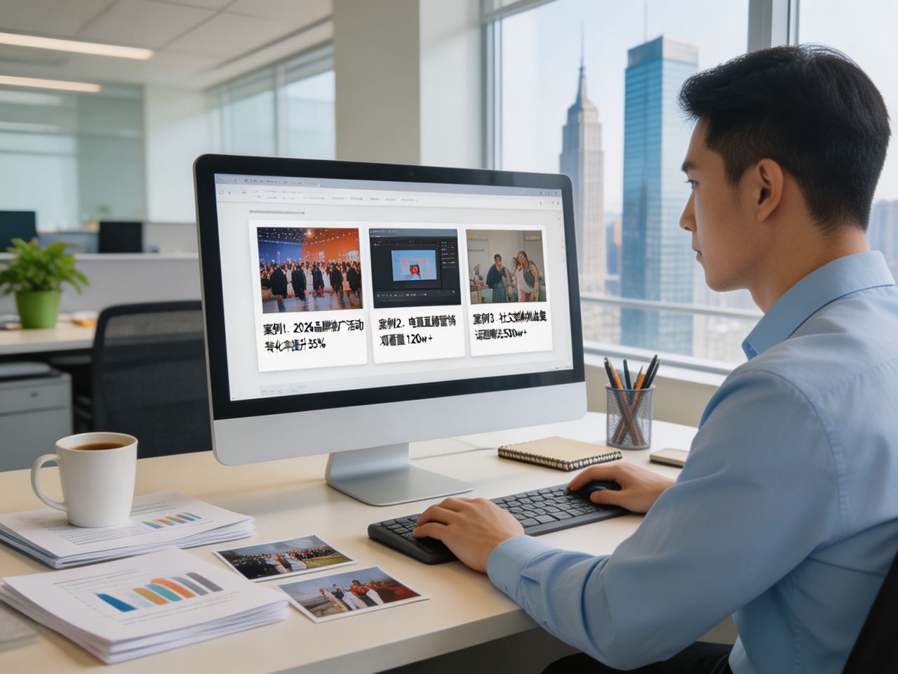 内容案例分享展示服务场景